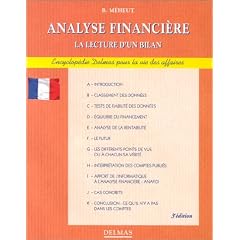 Analyse financi�re: La lecture d'un bilan