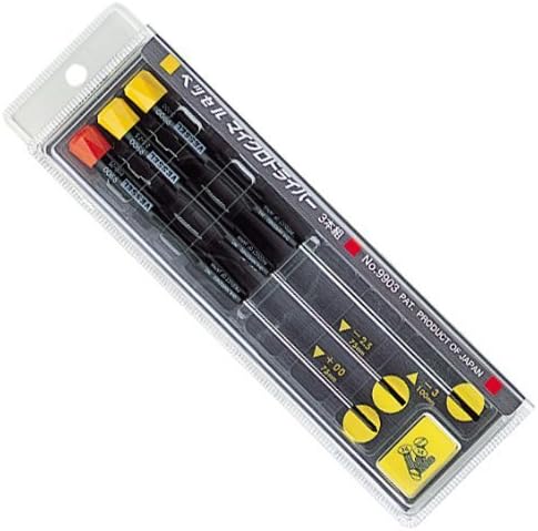 Vessel 125611 9903 Precision Screwdriver Set by JDV Products Inc