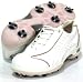 ECCO Women's Casual Pitch Golf Shoe,White/Light Rose,38 EU (US Women's 7-7.5 M)