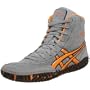 ASICS Men's Rulon Wrestling Shoe,Storm/Mandarin/Black,6.5 D US