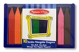 Melissa & Doug Jumbo Triangular Crayons (Set of10)
