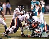 Adewale Ogunleye Chicago Bears - Action - Autographed 8x10 Photograph