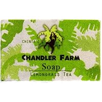 Chandler Farm Soap Bar Chinta's Lemongrass Tea - 4 Oz, 4 pack