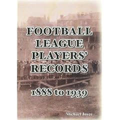 Football League Players' Records 1888-1939