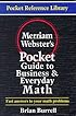 Merriam-Webster's Pocket Guide to Business and Everyday Math (Pocket Reference Library)