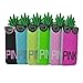 Mingfung Pineapple Fashion 3d Fruit Ananas Style Soft Case Protective Cover for for Iphone 5/5c Hot Pink