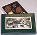 Scott's Cakes Cocoa Covered Dark & White and Dark & White Chocolate Truffles 1/2 Pound Homestead Box