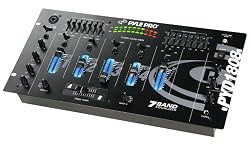 Pyle-Pro PYD1808 19'' Rack Mount 4 Channel Professional Mixer