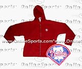 Philadelphia Phillies Dark Red Hoody Jacket from Antigua (Women