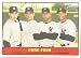 2010 Topps Heritage #411 Derek Jeter / Pettitte / Posada / Rivera - New York Yankees (Core Four)(Baseball Cards)