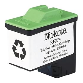 Nukote Ink Jet Cartridge For Use in Lexmark Color Jetprinter Z 23, 35 (Rf273)