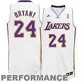 NBA Los Angeles Lakers Kobe Bryant Swingman Jersey (White, XX-Large)