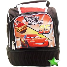 Disneys Cars School Supplies Lunch Bag Box by Clocks