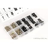 170pc Screw and U-Clip Assortment Set Kit Door Panel Auto Dash Trim