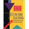 Just-In-Time Teaching: Blending Active Learning with Web Technology