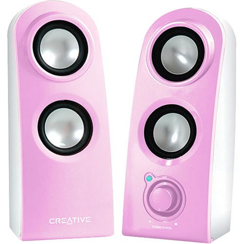 Electronics: CREATIVE LABS SBS Vivid 80 Speakers  Pink 