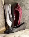 Spiegel Satin Ballerina Flat