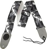 Levy's Leathers 2 Cotton Guitar Strap,Arctic Camouflage