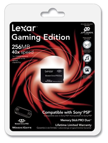 Childrens Toyshop  Video Games : 256MB 40X Memory Stick PRO Duo Gaming Edition (PSP)