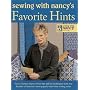 Sewing With Nancy's Favorite Hints: Twenty Years of Great Ideas from America's Most Popular Television Sewing Series (Zieman, Nancy Luedtke. Sewing With Nancy.)