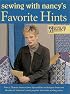 Sewing With Nancy's Favorite Hints: Twenty Years of Great Ideas from America's Most Popular Television Sewing Series (Zieman, Nancy Luedtke. Sewing With Nancy.)