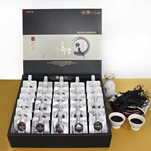 [DANURIM] Premium Concentrated Liquid Korean Black Ginseng 70ml x 30ea, 100% Black Ginseng Extract