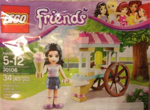 LEGO Friends: Emma's Ice Cream Stand Jeu De Construction 30106 (Dans Un Sac)