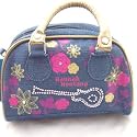 Hannah Montana Blue Denim Make Up Handbag & Make-Up