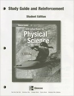 Amazon.com: Glencoe Introduction to Physical Science, Grade 8, Study