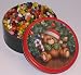 Gourmet Food : Scott's Cakes Assorted Mix Jelly Belly Jelly Beans in a Christmas Teddy Bear Tin