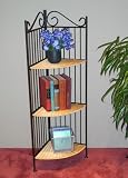 CD / DVD 3 Tier Corner Shelf Storage Rack