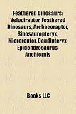 Feathered Dinosaurs: Velociraptor, Feathered Dinosaurs, Archaeoraptor, Sinosauropteryx, Microraptor, Caudipteryx, Epidendrosaurus, Anchiornis