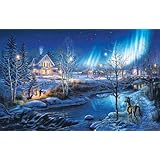 All is Bright a 1000-Piece Jigsaw Puzzle by Sunsout Inc.
