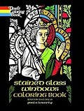 Stained Glass Windows Coloring Book