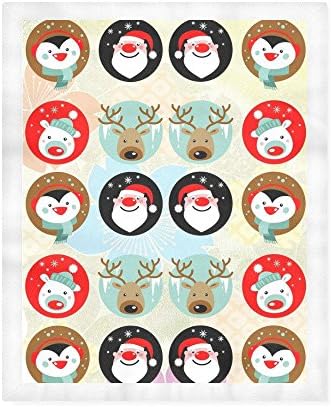 Colila Custom Christmas 86x70 Brushed Fabric Duvet Covers/Quilt Cover/Bedding Bag/Pillowcases