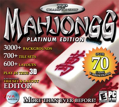 Software: Mahjongg Platinum  Jewel Case 