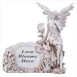 Love Blooms Here Garden Stone