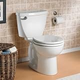 American Standard 2830.128.020 Cadet 3 Round Front Flowise 1.28 gpf Toilet with 10-Inch Rough-In, White