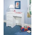 Furniture online: White Finish Student Desk