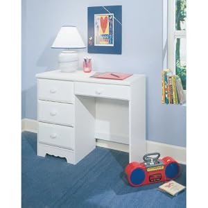 White Finish Student Desk by 