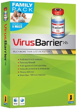 VirusBarrier Family Pack X6  5-User