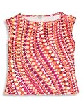 Kyds - Girls Sleeveless Top, Burgundy, Orange