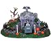 Lemax Spooky Town Sights & Sounds Village Collection Hillside Mausoleum #84745