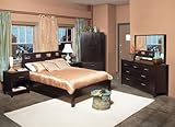 Bedroom Furniture Set 3 - Nevis Espresso - Modus Furniture - NVE-BSET-3