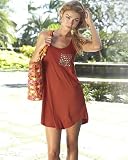 Newport News Rhinestone-Trim Racerback Tank Dress