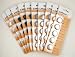 CR2032 Lithium 3V Batteries, 5 on a card (10 Cards - 50 Batteries), By Lily's Home