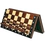 Magnetic Wooden Tournament Travel Chess Set - Medium