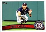 2011 Topps Update Series Baseball Card # US37 Rick Ankiel - Washington Nationals - MLB Trading Card In Protective Screwdown Case!