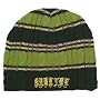 Sublime Cable Knit Striped Logo Beanie Knit Hat