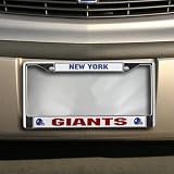 New York Giants Chrome License Plate Holder